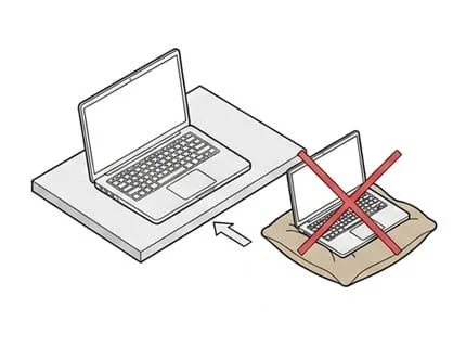 Laptop Hard Surfaces