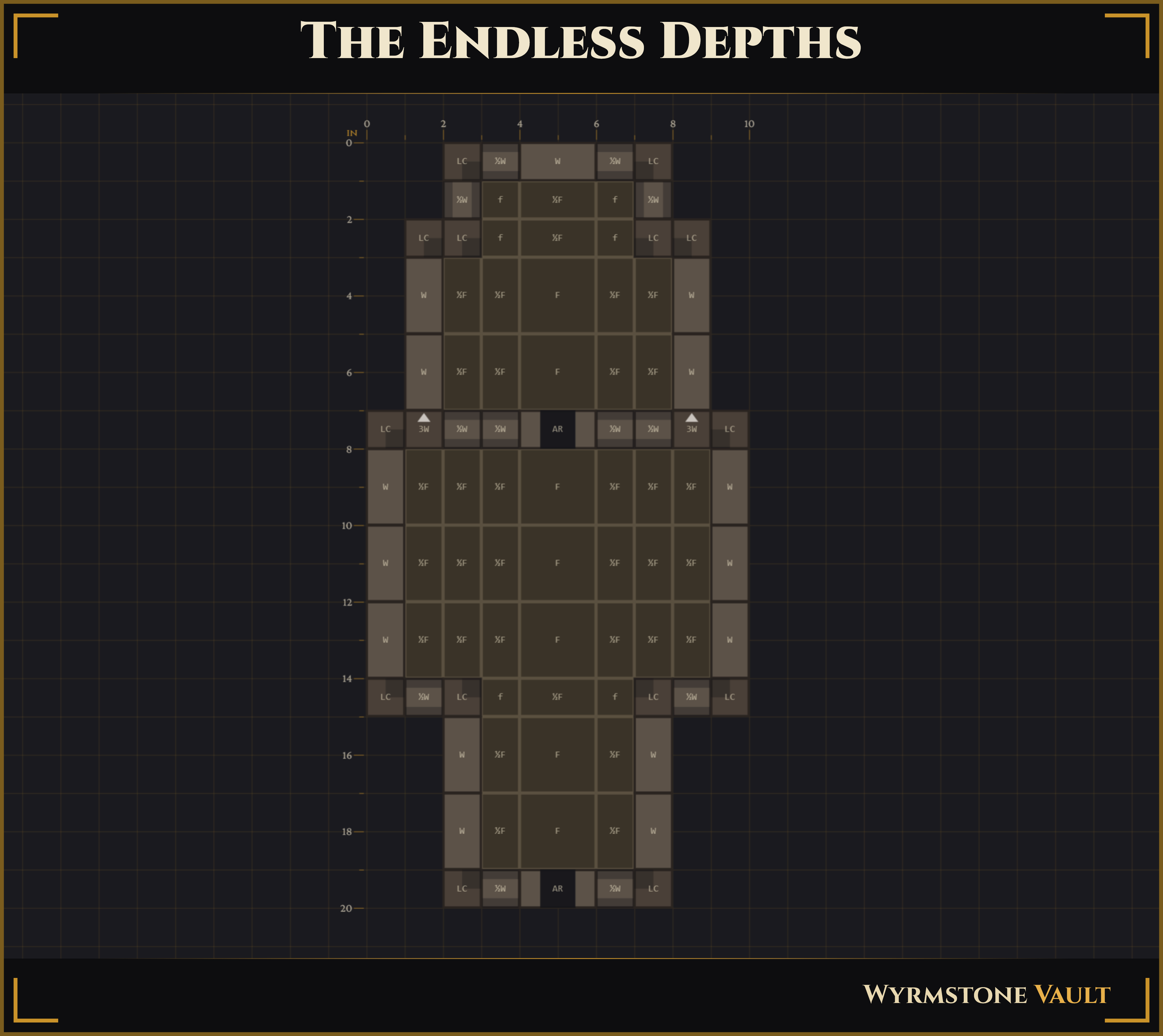 The throne room built in real terrain