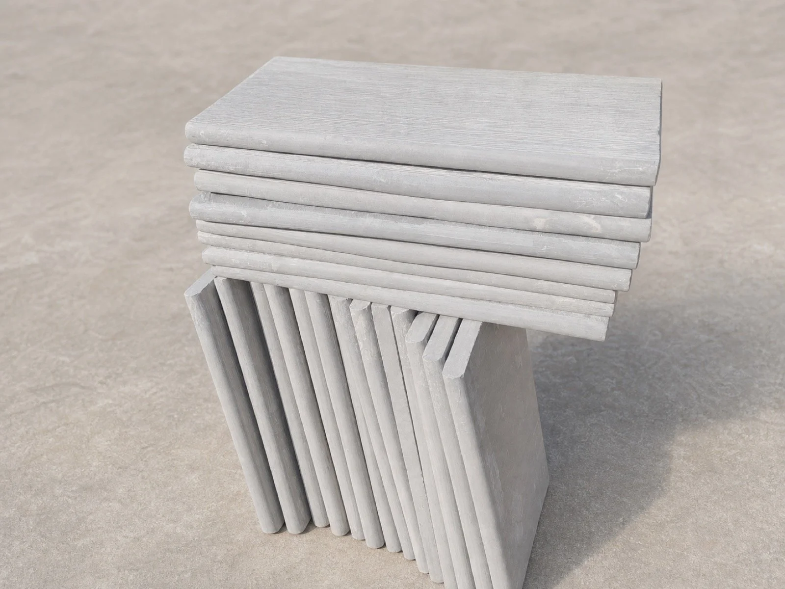 Wholesale Kandla Grey bullnose pool coping 24 and 48 inch pallet freight Jacksonville Florida