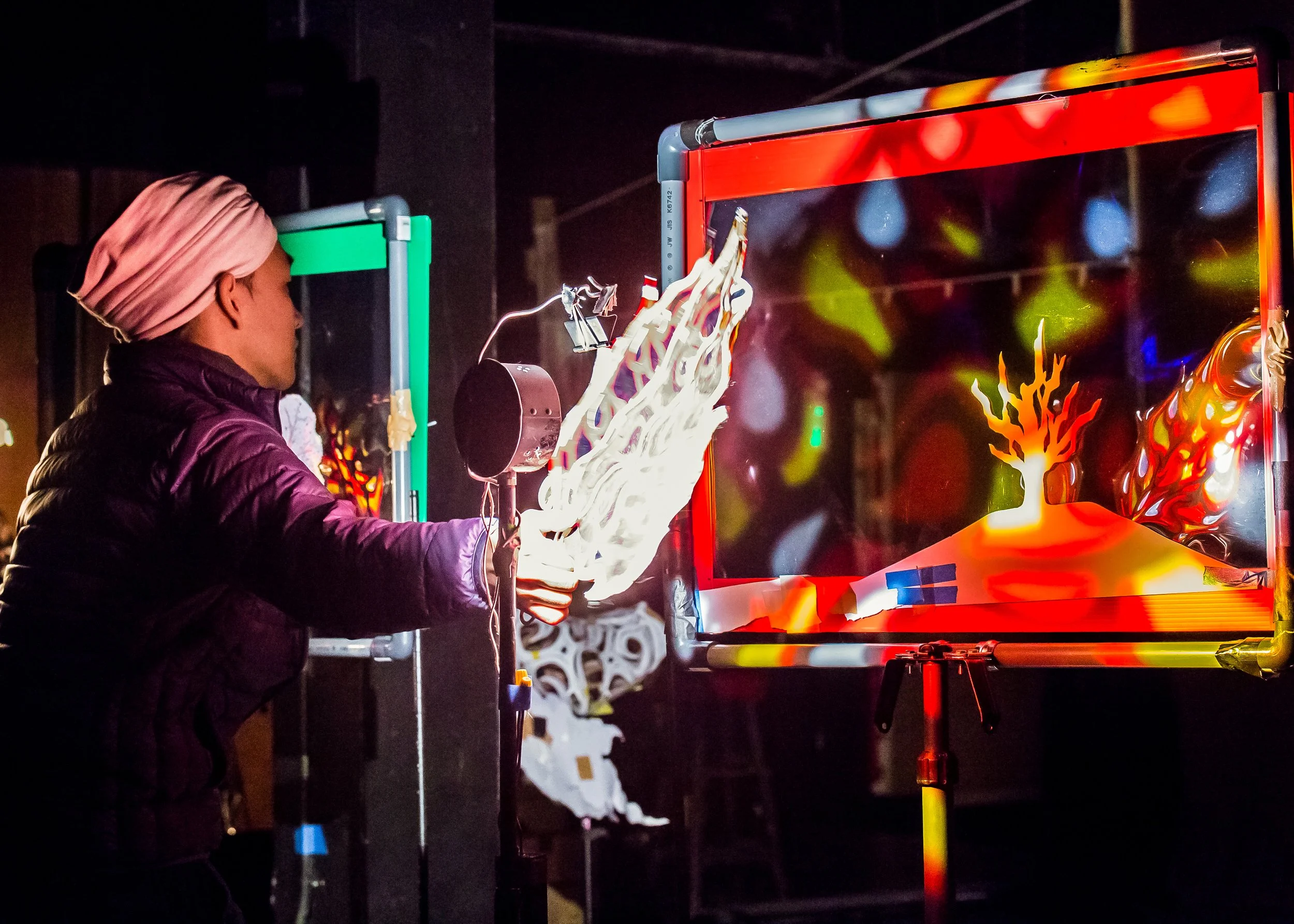 Shadow Theater Performance