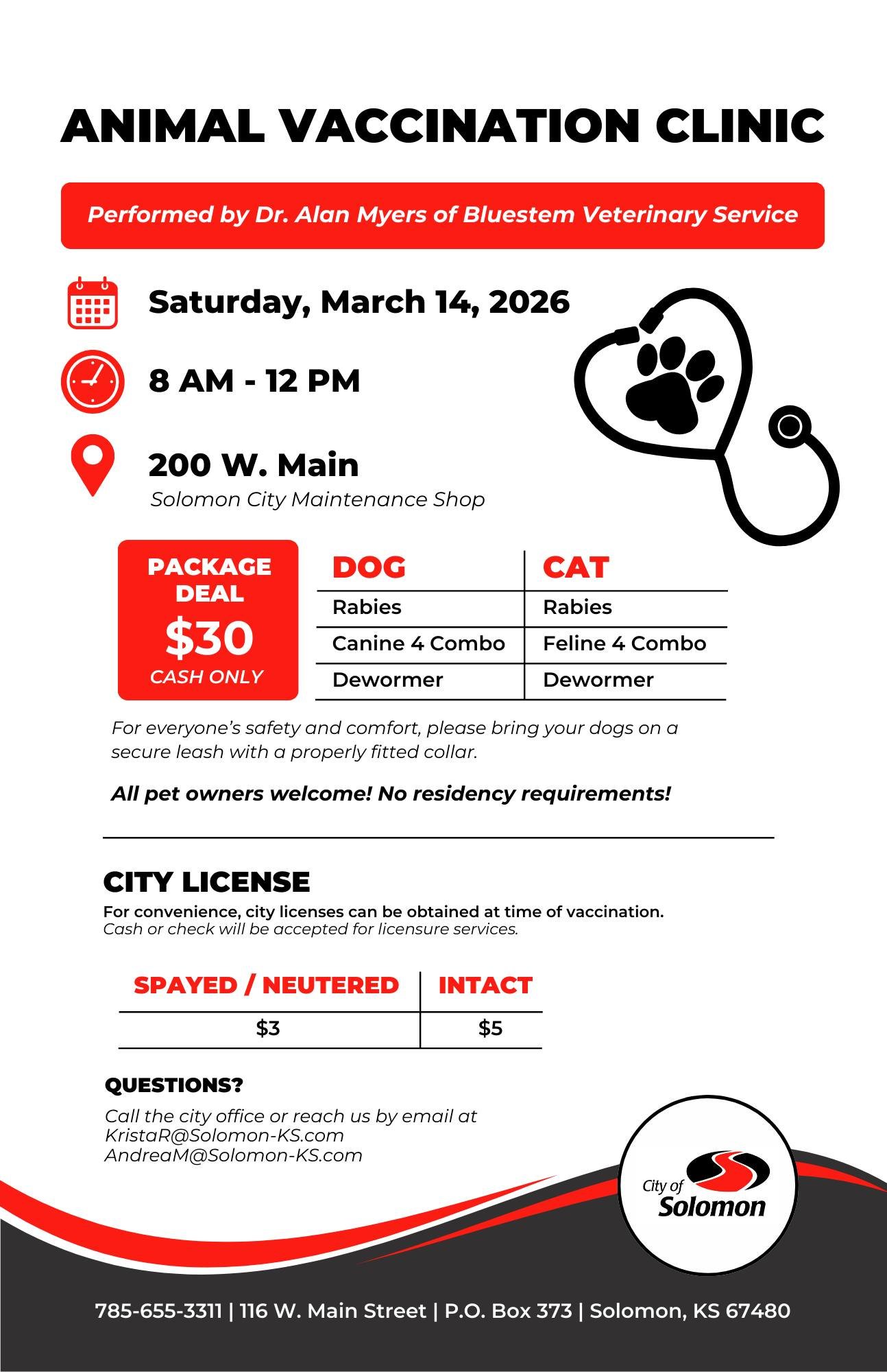 City of Solomon Flyer