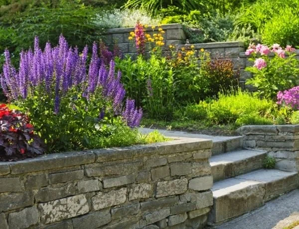 Dry stone walling project by Green Grounds Gardening