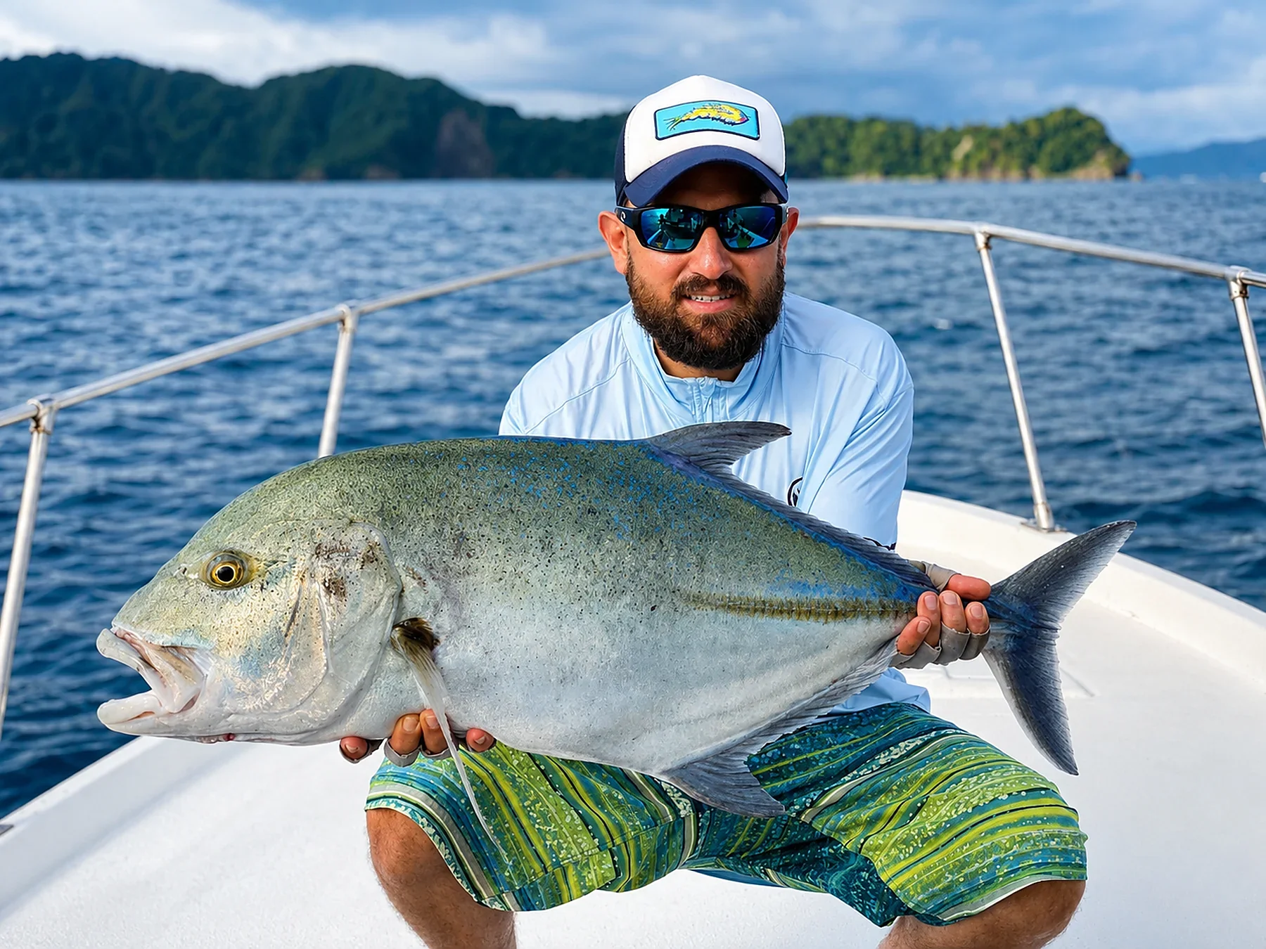 Bluefin Trevally caught on fly — Megafin predator fishing expedition