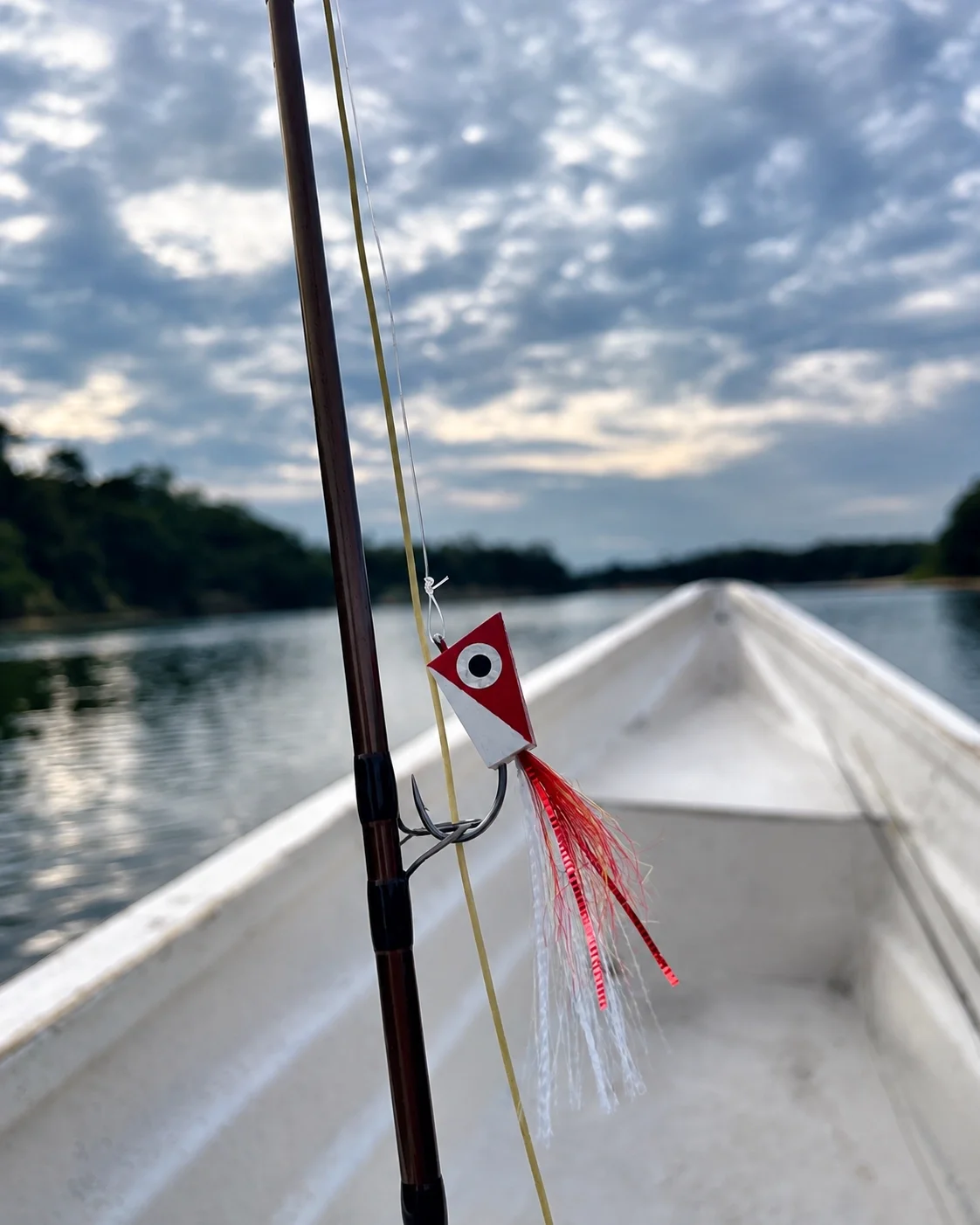 MF Mega NYAP Popper &mdash; large surface fly for peacock bass and northern pike