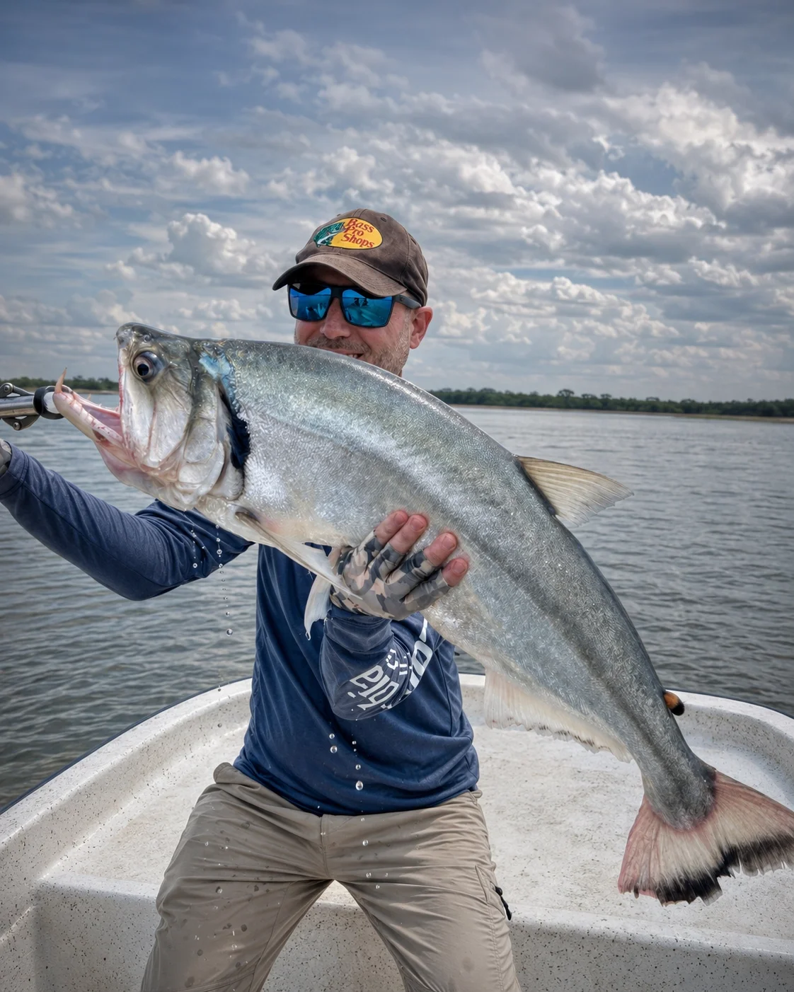 Megafin Expeditions Payara fly fishing in the Eastern Llanos of Colombia