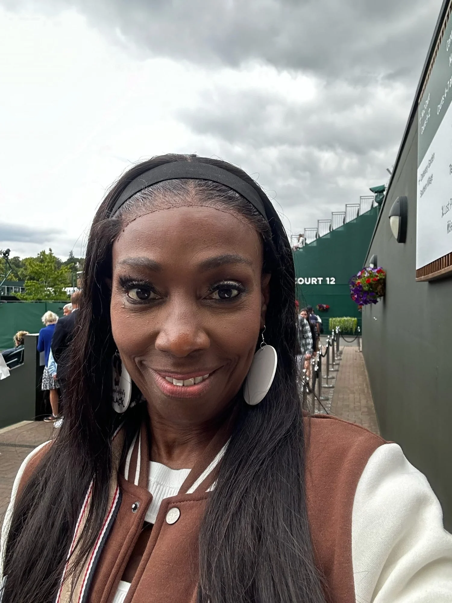 Nana Noi at Wimbledon, England