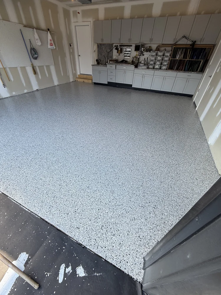 Garage Flake — Prep to Finish