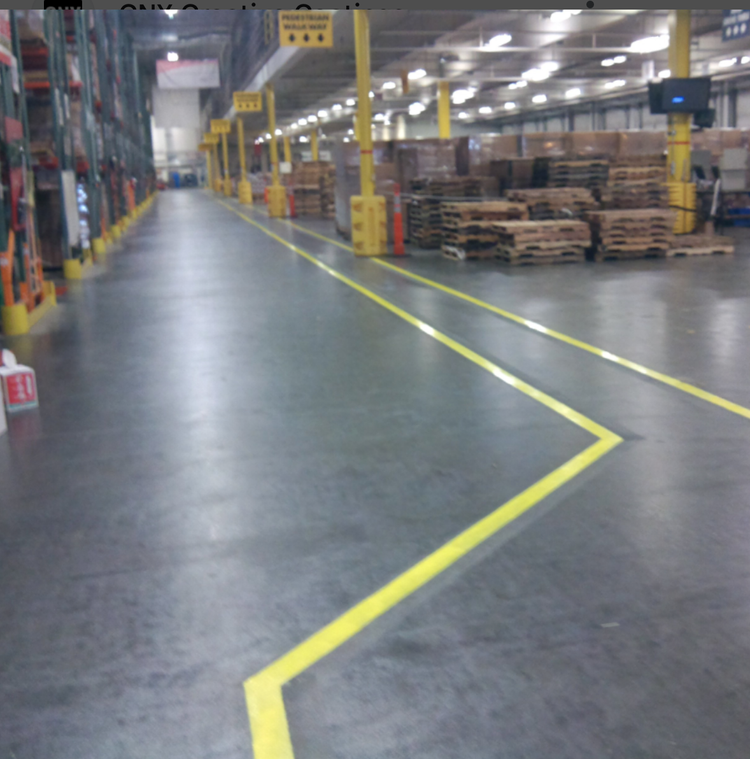Warehouse Traffic Lanes