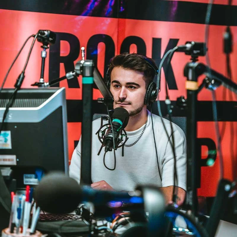 Dersed during a radio interview