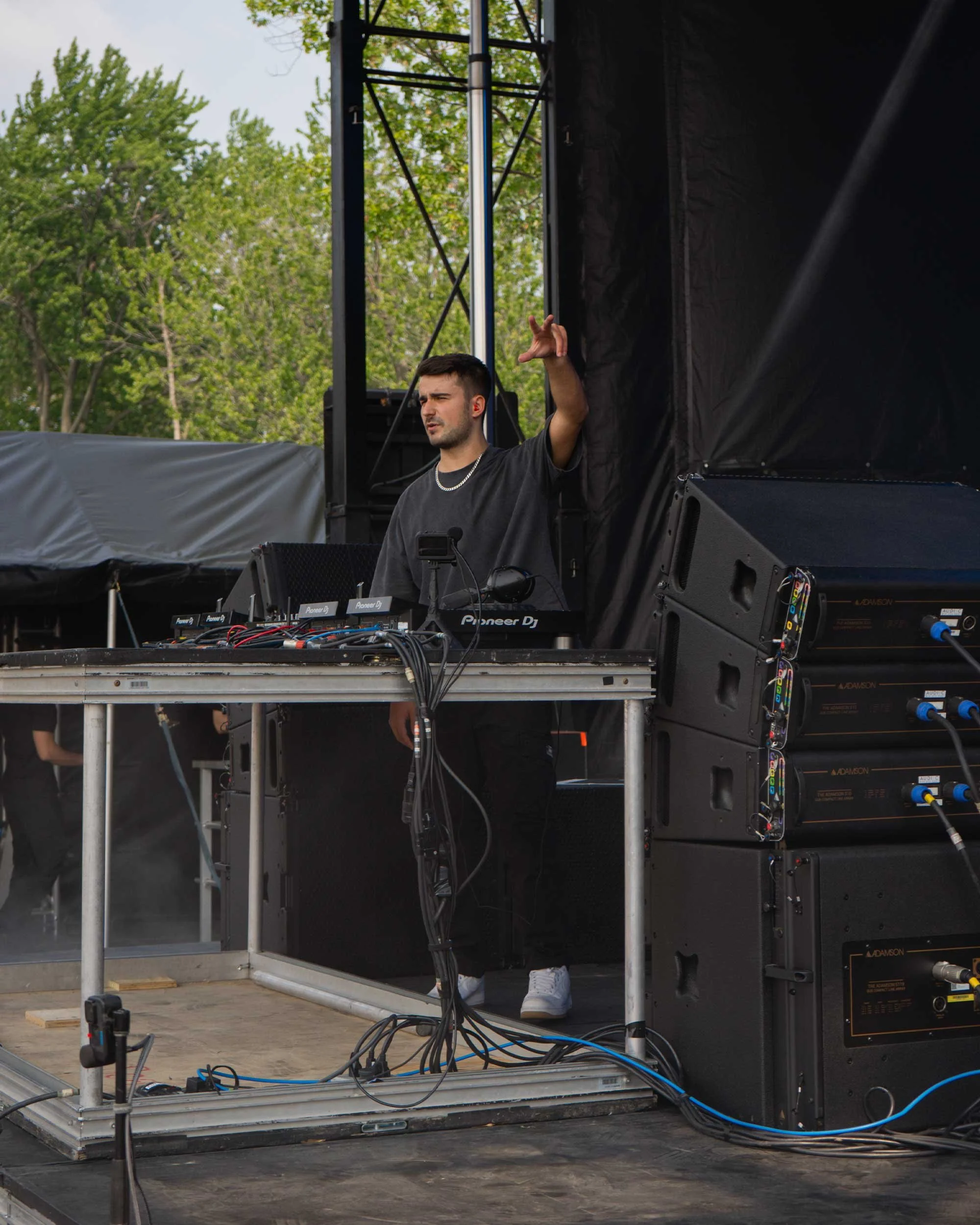 Dersed live at Sunsation Festival 2025, Trois-Rivières