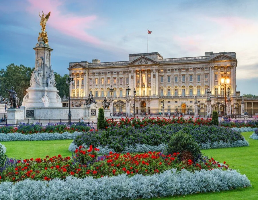Buckingham Palace in central London