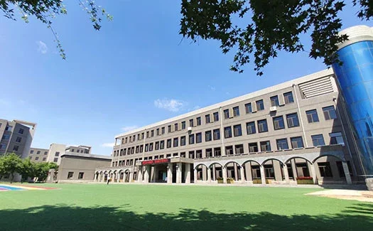 The school campus in Liaoning, China
