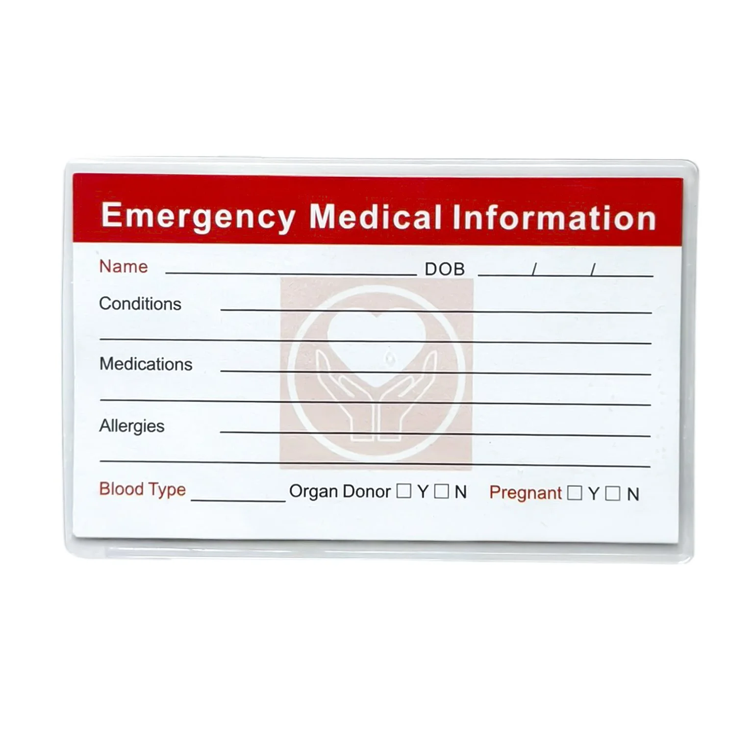 Emergency Medical Card