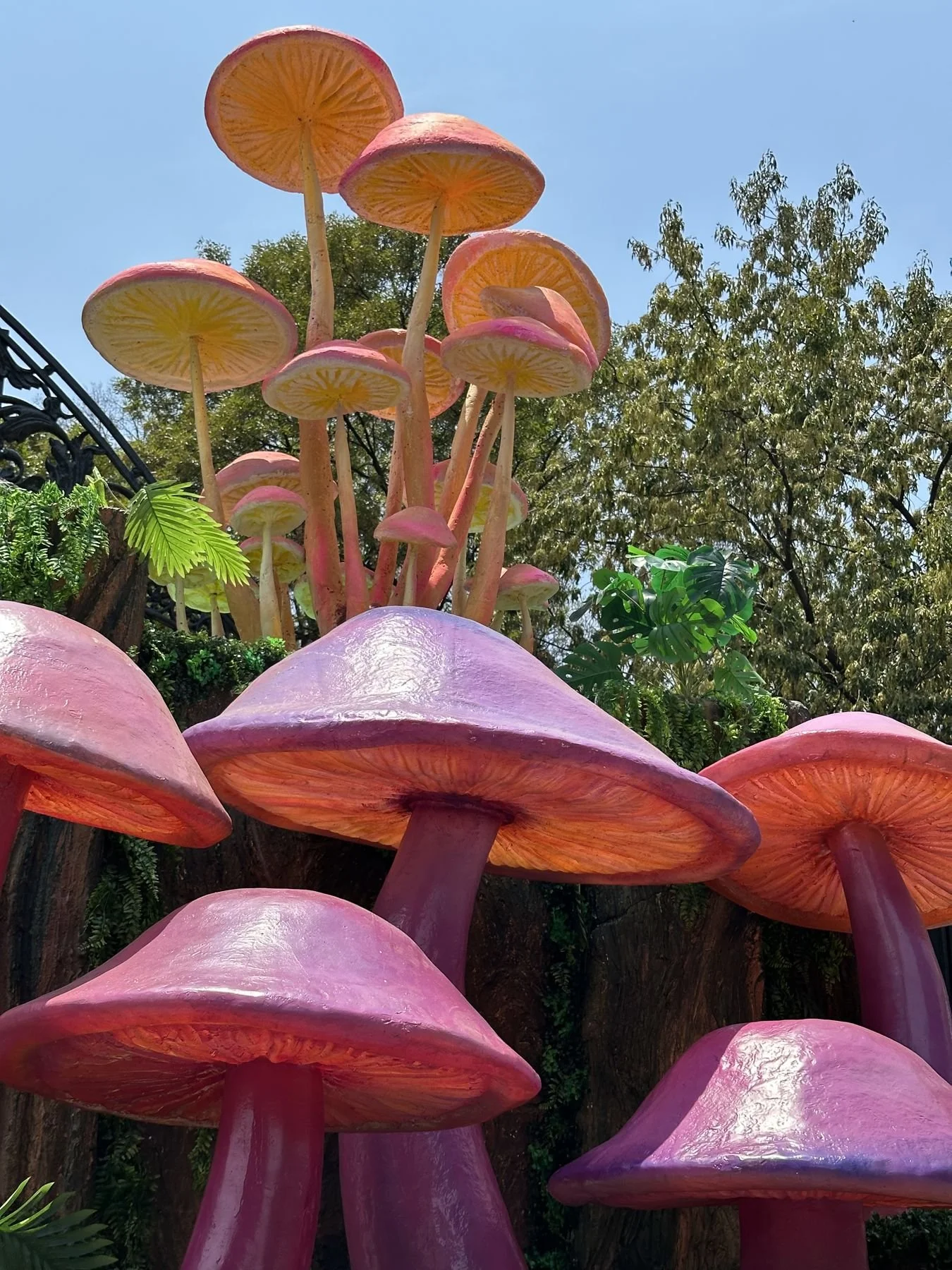Mexico City travel – the giant mushroom installation