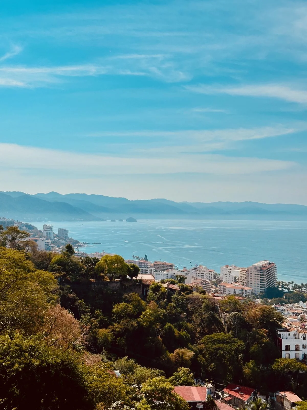 Cost of living in Puerto Vallarta – view over the city and Bay of Banderas
