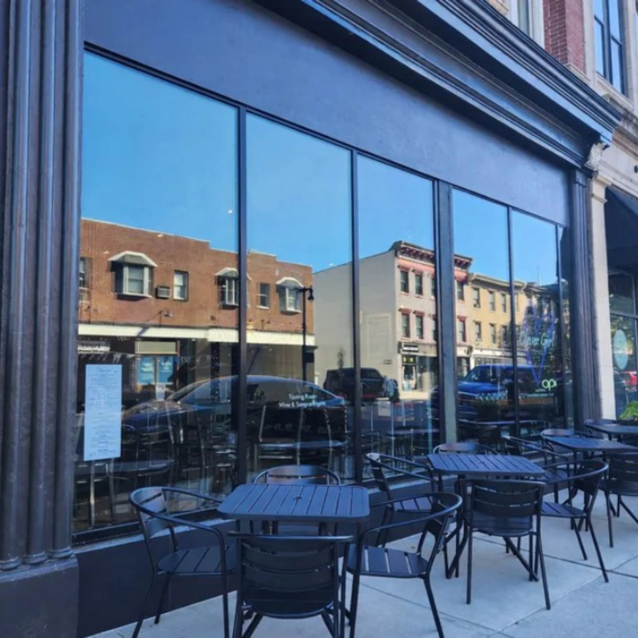 The corner storefront on Northampton Street