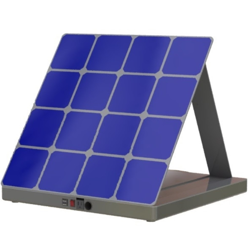 Solar panel graphic