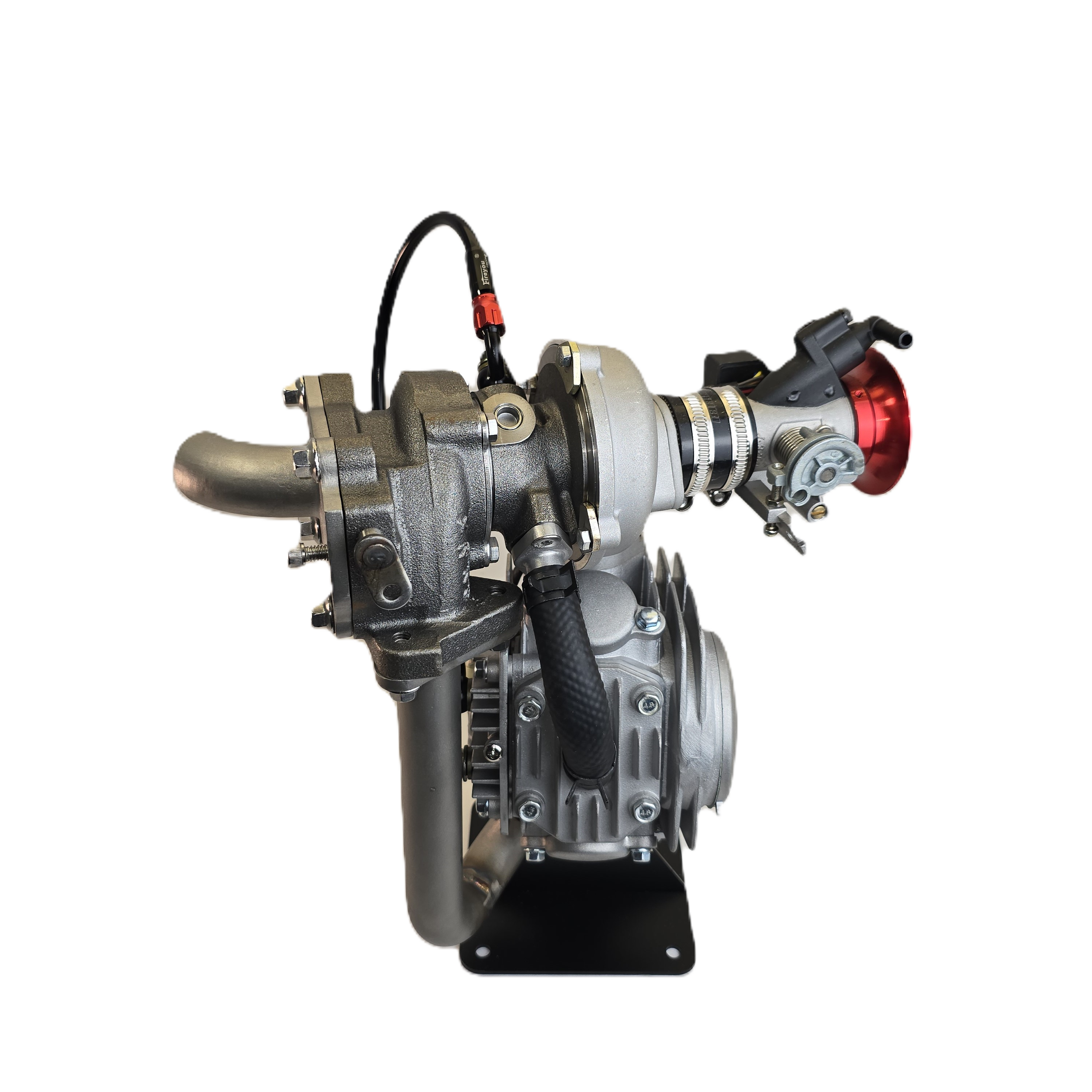 Front view with intake