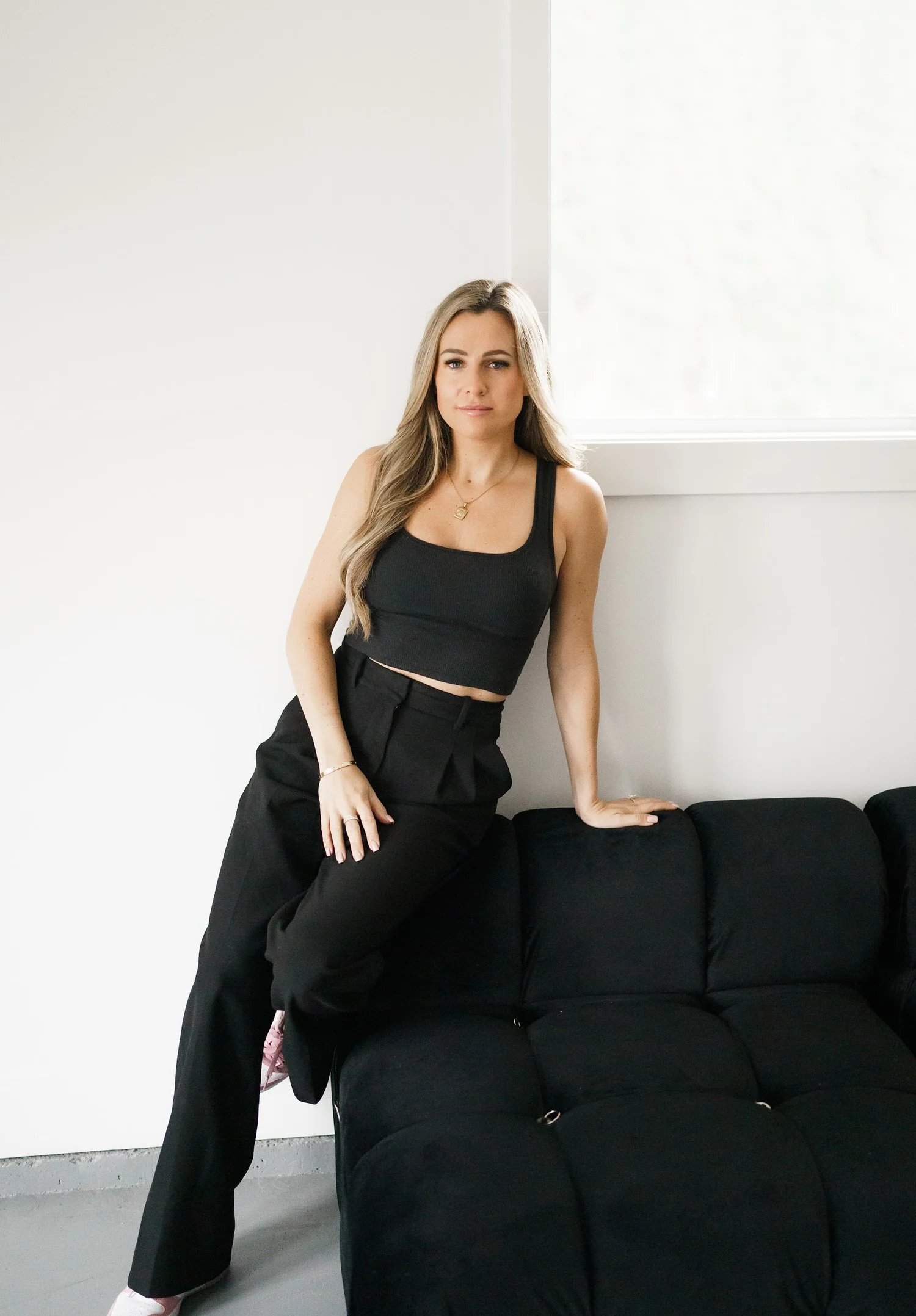 Court Coulter in a studio portrait