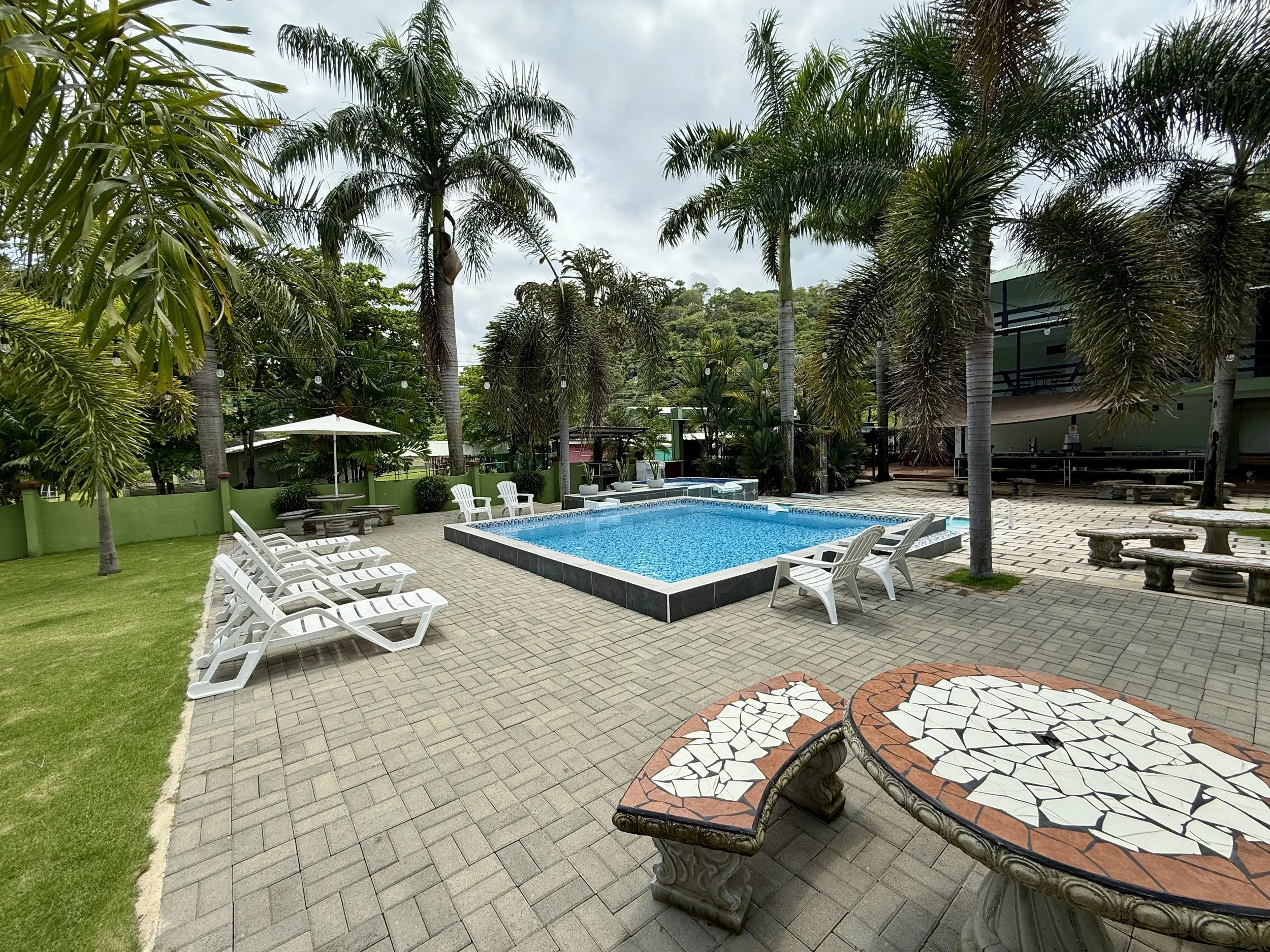 Pool at Cabinas Brisa del Mar
