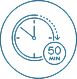 50-minute sessions