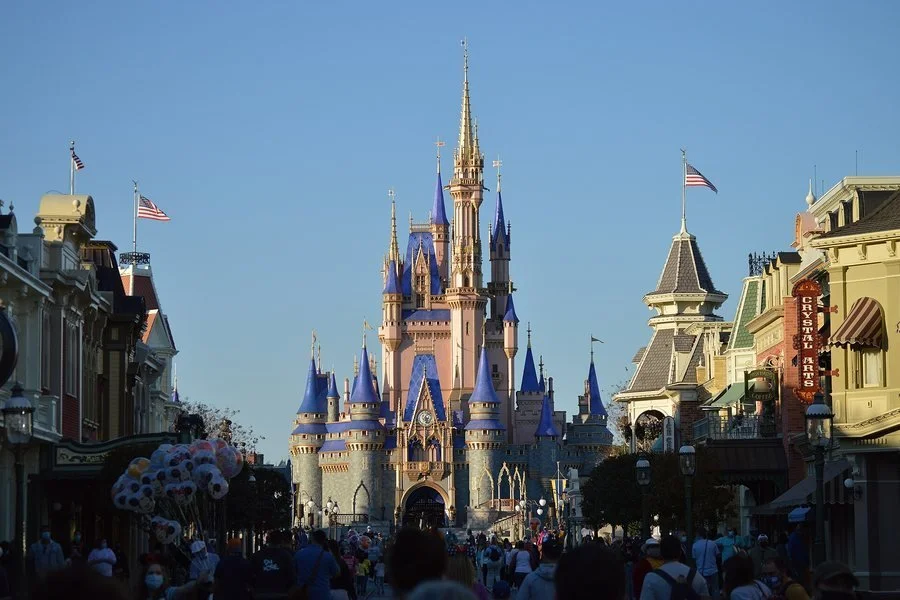 Main Street leading to Cinderella Castle at Magic Kingdom