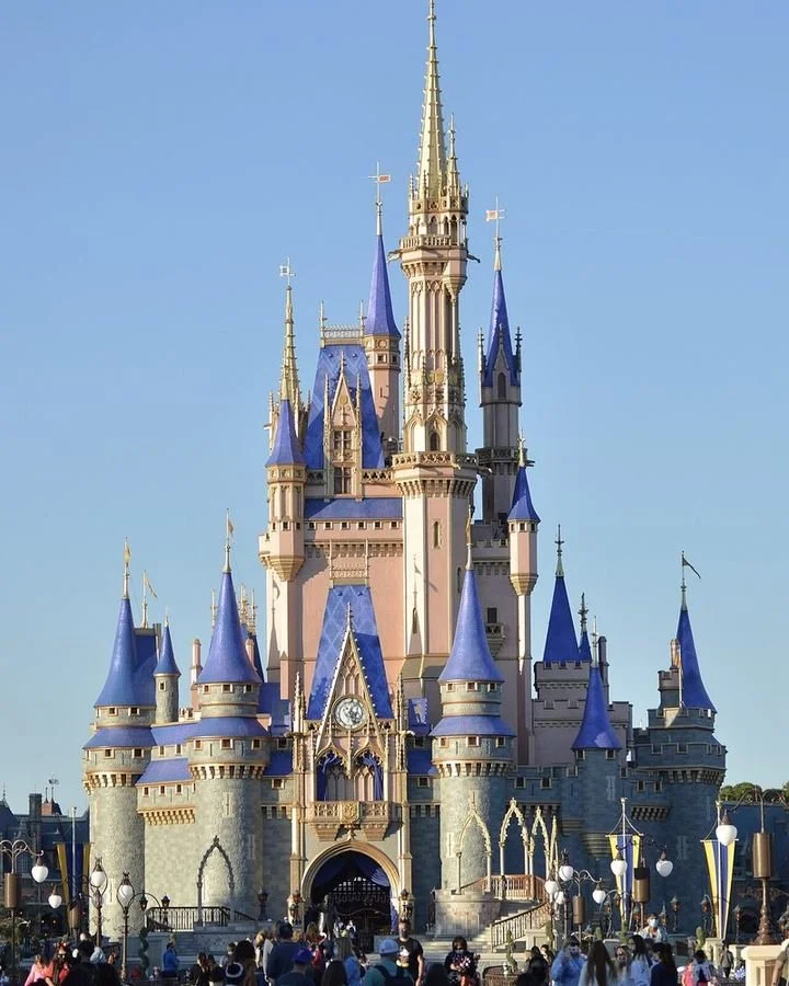 Cinderella Castle at Magic Kingdom on a clear day