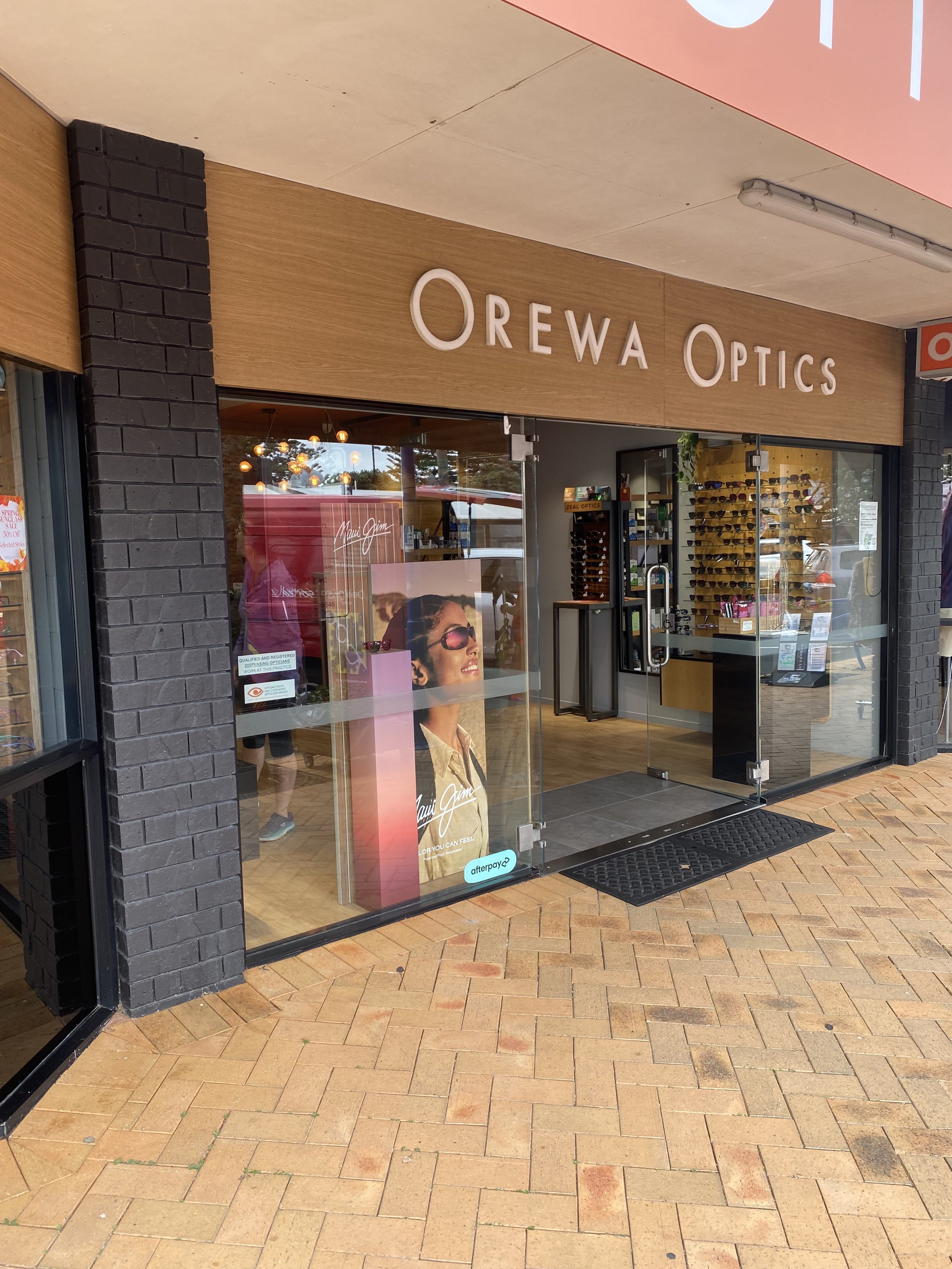 Clean shopfront windows