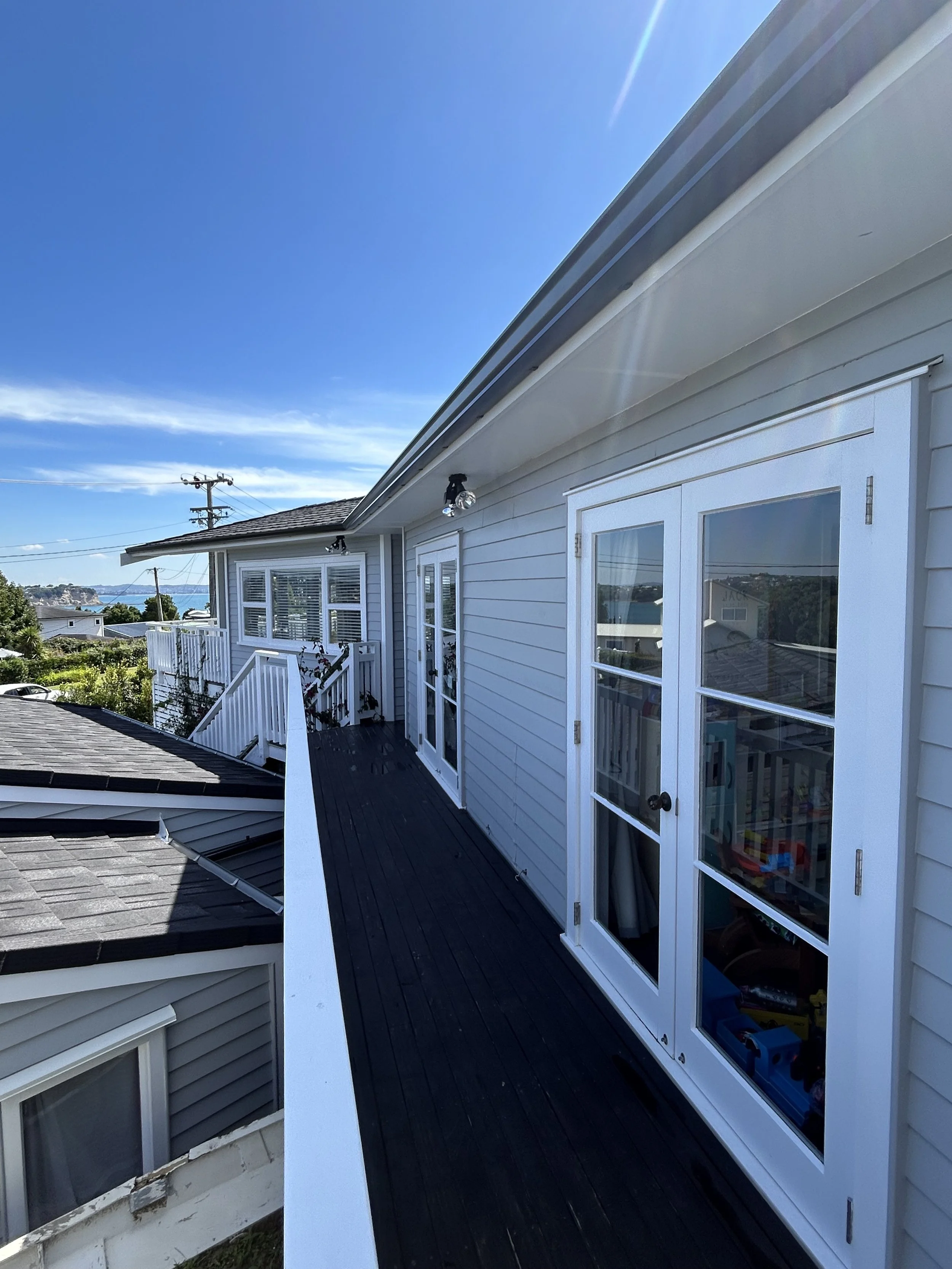 House Proud exterior cleaning result near Tindalls Beach, Whangaparāoa