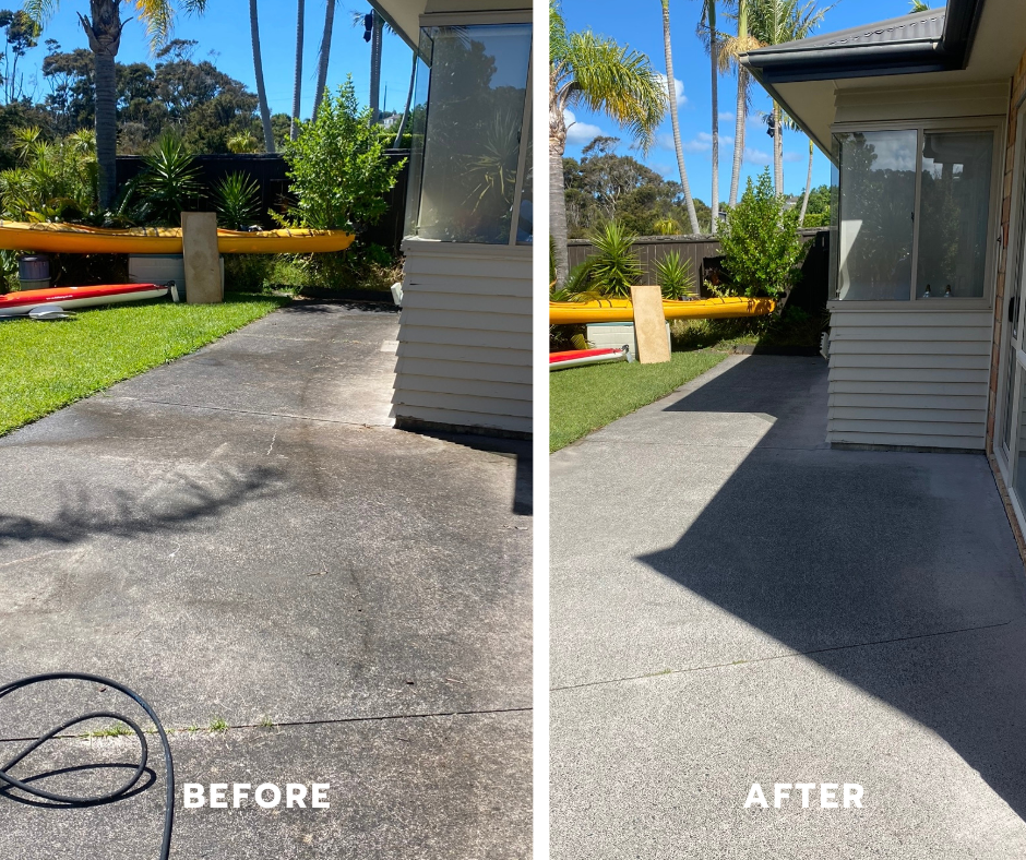 House wash before and after in Millwater