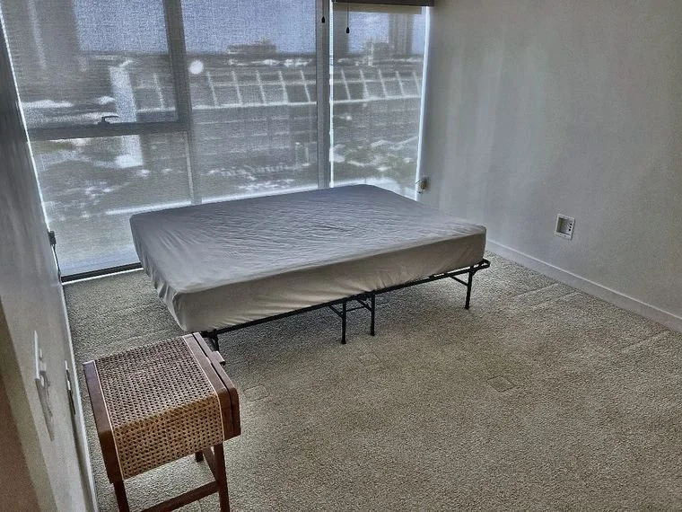 Bedroom set up and move-in ready