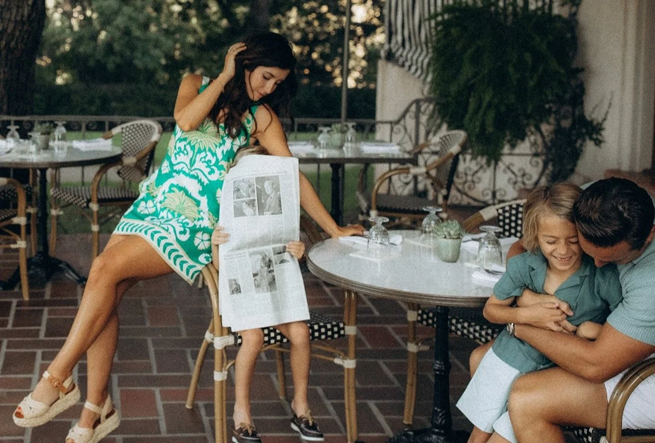 Editorial café moment