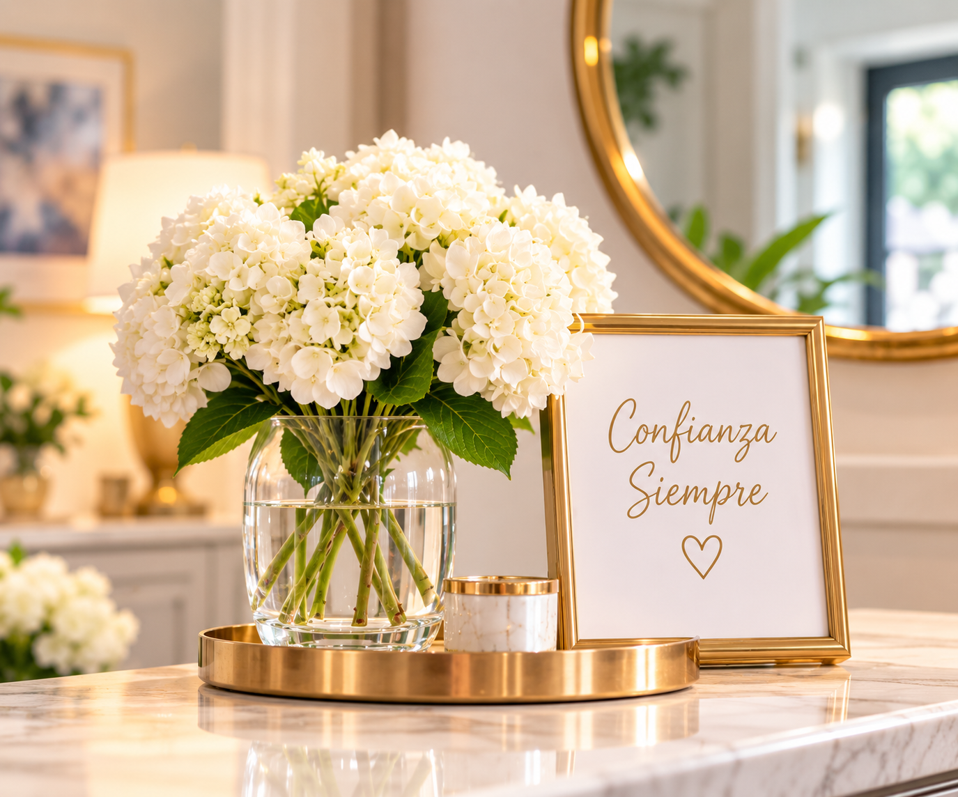A welcoming detail representing respect, trust and care for the home.