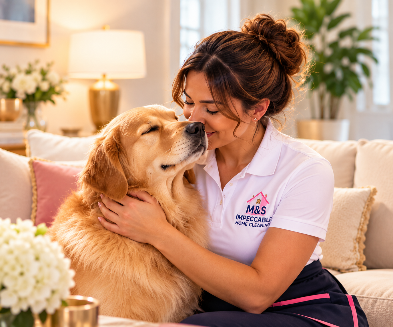 A caring home scene representing ethics, professionalism and doing what is right.