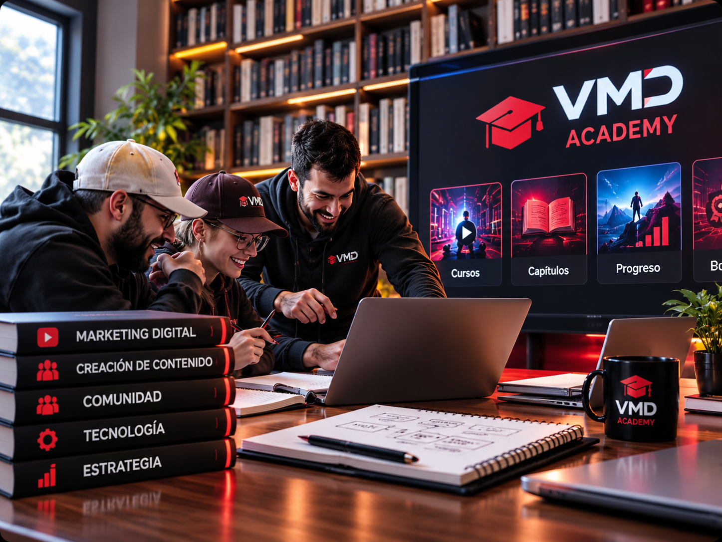 VMD Academy courses and structured digital learning experiences