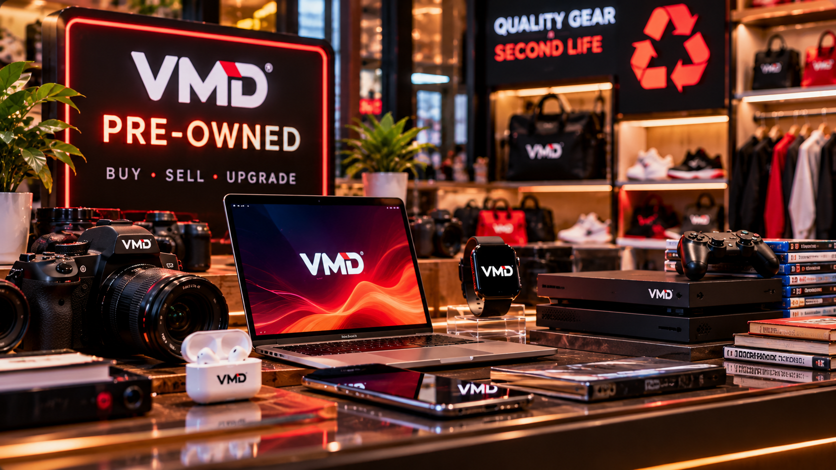 Pre-owned products connecting buyers and sellers through VMD Marketplace