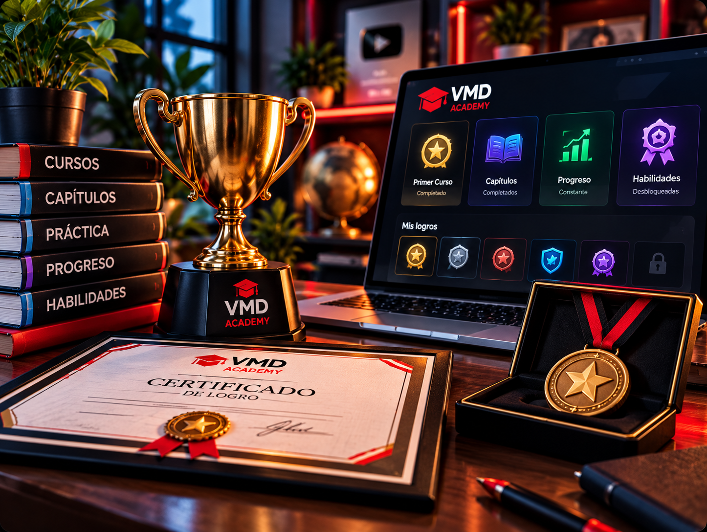 VMD Academy achievements and educational recognition
