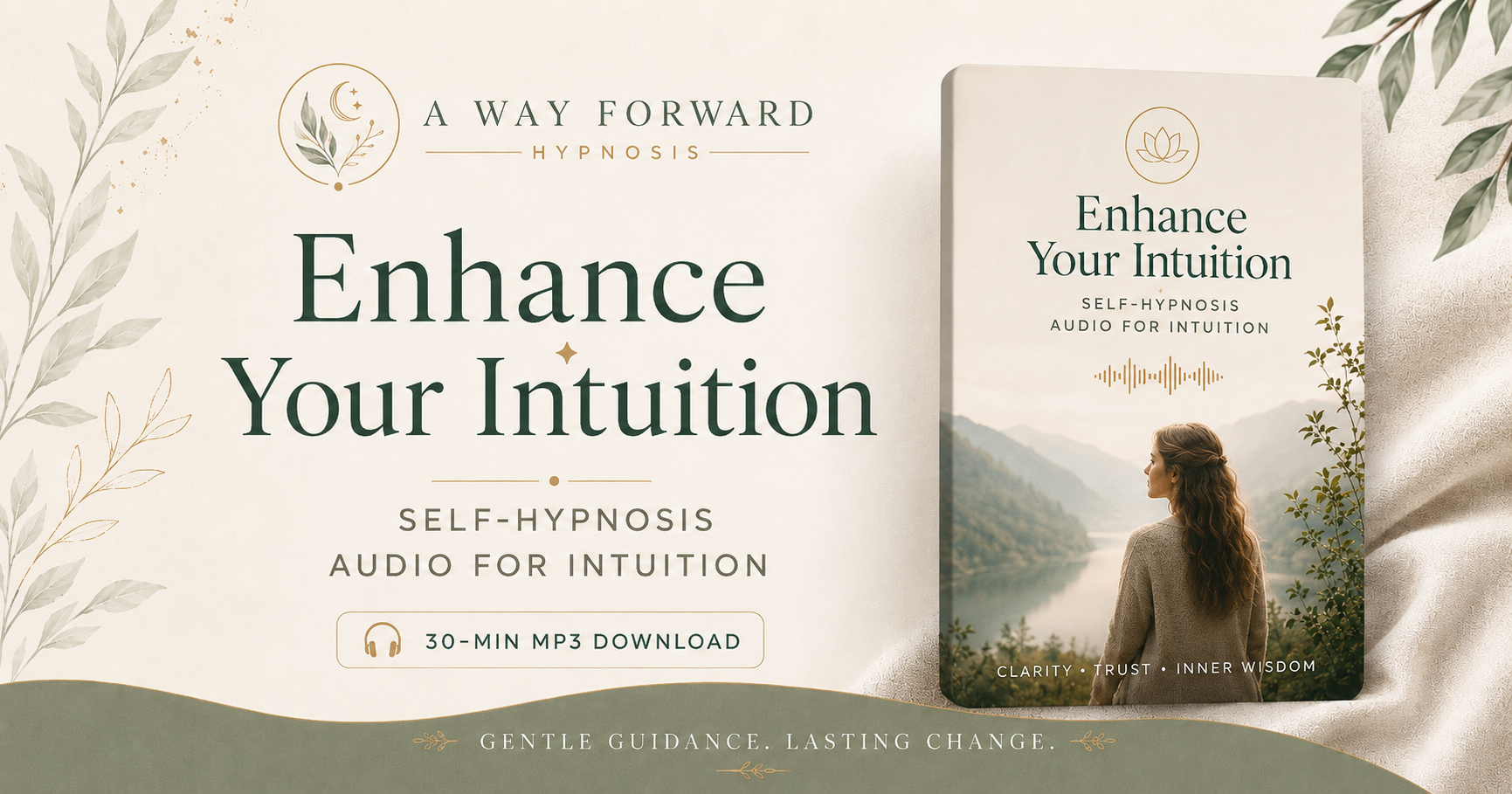 Enhance Your Intuition self-hypnosis audio image