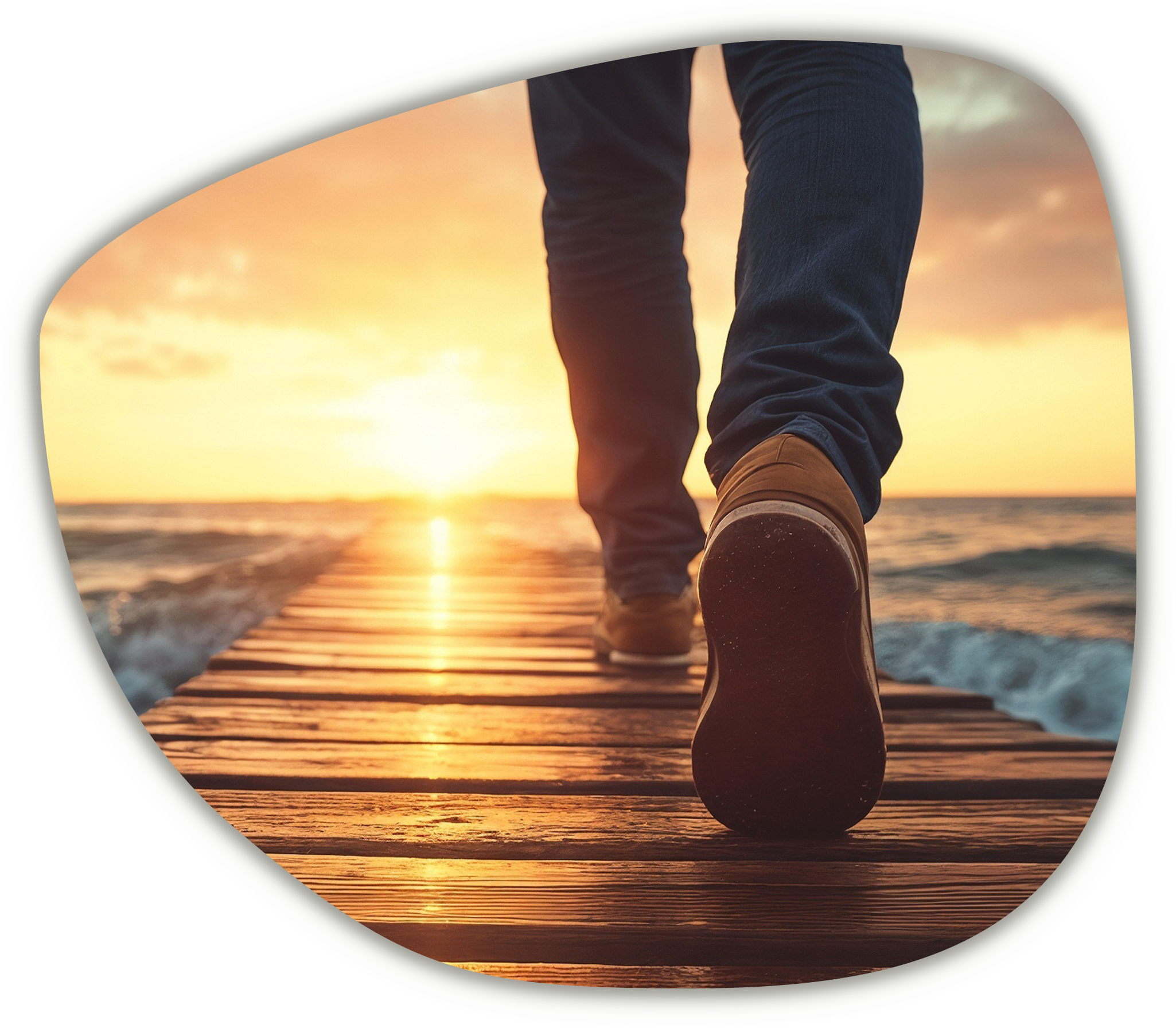 Person reflecting on life purpose, representing purpose and curiosity in past life regression