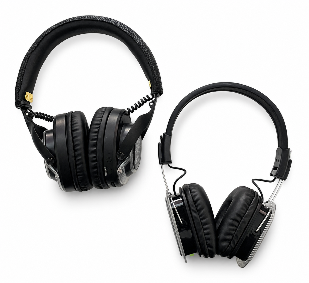 Wireless silent disco headphones included in the Orlando rental package