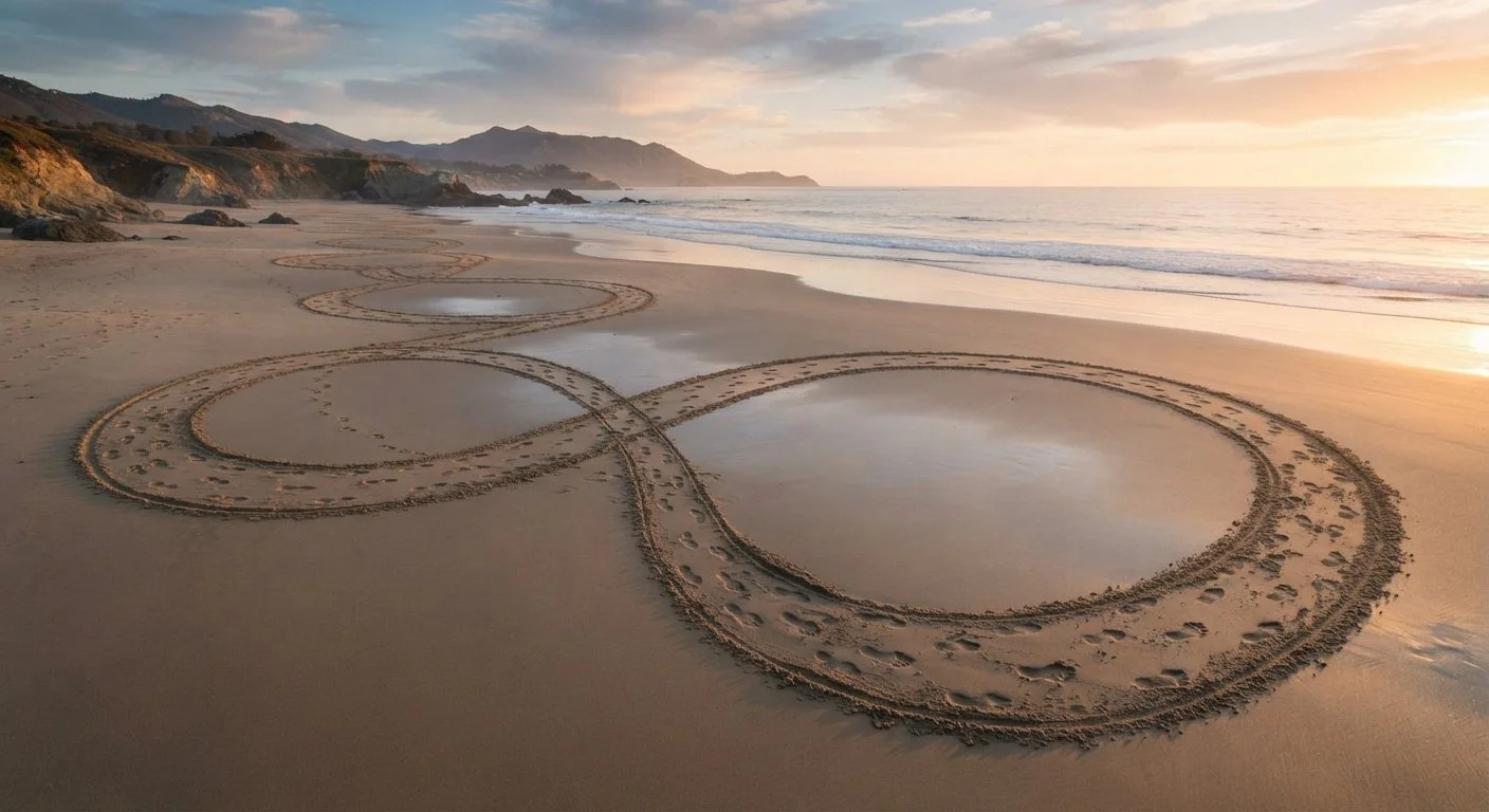 Image representing patterns that keep repeating, explored in past life regression