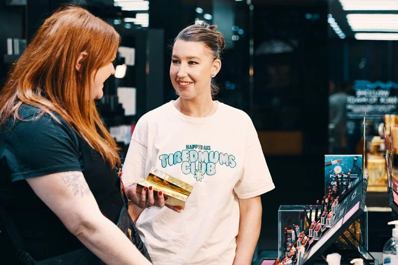 Make-up counter set up for Forward Facing pamper day