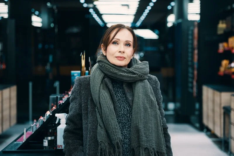 Close up of make-up products used during pamper day