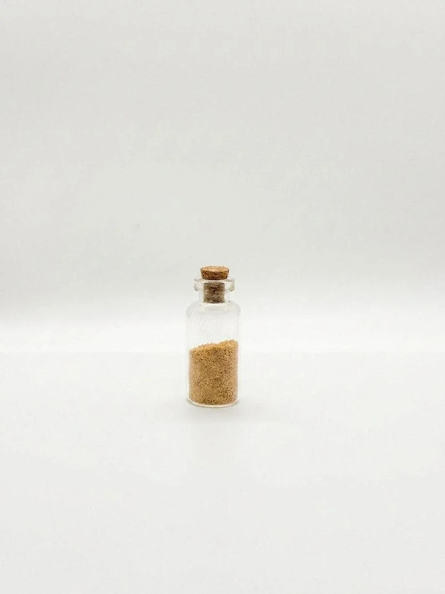 Dried powder product format example