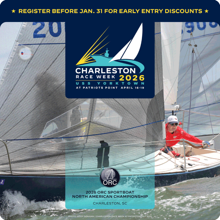 Charleston Race Week at Patriots Point 2026 / Celebrating 30 Years of A Regatta Unlike Any Other