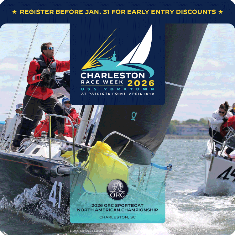 Charleston Race Week at Patriots Point 2026 / Celebrating 30 Years of A Regatta Unlike Any Other