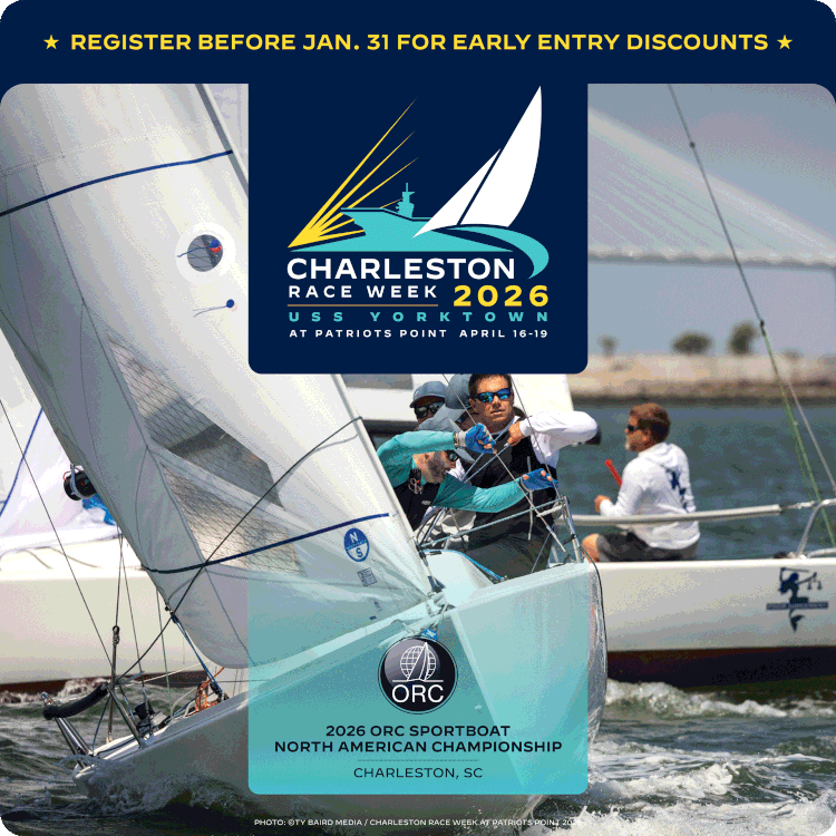 Charleston Race Week at Patriots Point 2026 / Celebrating 30 Years of A Regatta Unlike Any Other
