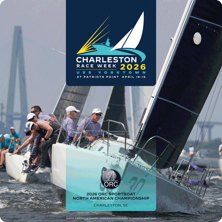 Charleston Race Week at Patriots Point 2026 / Celebrating 30 Years of A Regatta Unlike Any Other