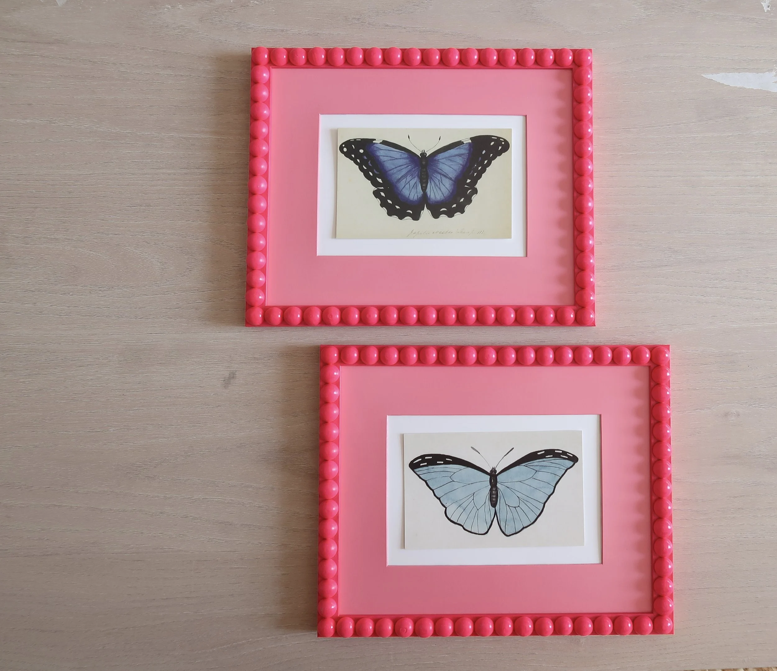 Custom Hot Pink Bobbin Frames