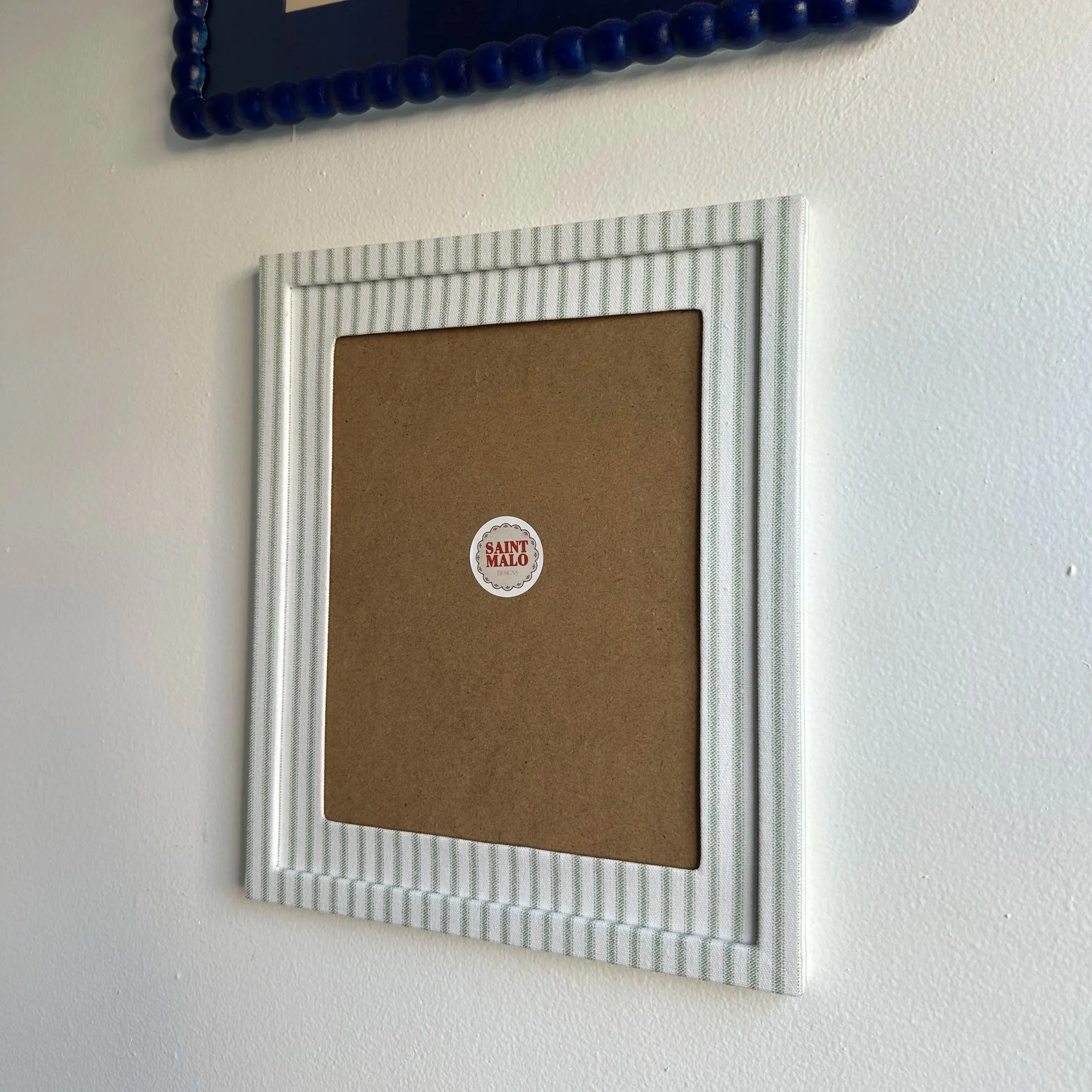 Custom Green Ticking Frame